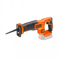 Акумулаторен саблен трион BLACK&DECKER BDCR18N-XJ, 18V, 1.3-4.0Ah, Li-Ion, 22mm, 50mm