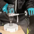 Акумулаторен ударен винтоверт MAKITA DHP492Z, 18V, 1.5-6.0Ah, Li-Ion, 130Nm, безчетков - small, 272514