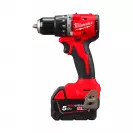 Акумулаторен ударен винтоверт MILWAUKEE M18 BLPDRC-502C, 18V, 5.0Ah, Li-Ion, 60.5Nm, безчетков - small, 274750