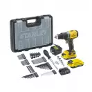 Акумулаторен ударен винтоверт STANLEY DCD701D2, 18V, 2.0Ah, Li-Ion, 60Nm, безчетков - small