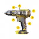 Акумулаторен ударен винтоверт STANLEY SFMCD721B, 18V, Ah, Li-Ion, 80Nm, безчетков - small, 271684