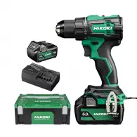 Акумулаторен винтоверт HITACHI/HIKOKI DS18DE-WFZ, 18V, 5.0Ah, Li-Ion, 70Nm, безчетков