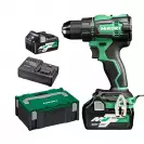 Акумулаторен винтоверт HITACHI/HIKOKI DS18DE-WRZ, 36/18V, 2.5/5.0Ah, Li-Ion, 70Nm, безчетков - small