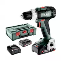 Акумулаторен винтоверт METABO BS 18 L, 18V, 2.0Ah, Li-Ion, 60Nm