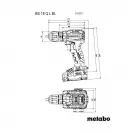Акумулаторен винтоверт METABO BS 18 L, 18V, 2.0Ah, Li-Ion, 60Nm - small, 267401