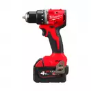 Акумулаторен винтоверт MILWAUKEE M18 BLDDRC-402C, 18V, 4.0Ah, Li-Ion, 61Nm - small, 273442
