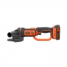 Акумулаторен ъглошлайф BLACK&DECKER BCG720M1-QW, 18V, 4.0Ah, Li-Ion, ф125мм - small, 268253