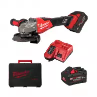 Акумулаторен ъглошлайф MILWAUKEE M18 FHSAG125XB2-802X, 18V, 8.0Ah, Li-Ion, ф125мм, безчетков