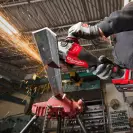 Акумулаторен ъглошлайф MILWAUKEE M18 FHSAG125XPDB2-0X, 18V, 2.0-12.0Ah, Li-Ion, ф125мм, безчетков - small, 275365
