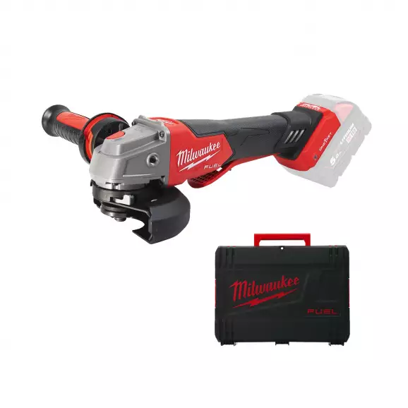 Акумулаторен ъглошлайф MILWAUKEE M18 ONEFSAG125XPDB-0X, 18V, 2.0-12Ah, Li-Ion, ф125мм, безчетков