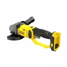 Акумулаторен ъглошлайф STANLEY SFMCG400B Solo, 18V, Li-Ion, ф125мм - small, 271624