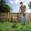 Акумулаторна коса BLACK&DECKER STC1840EPC-QW, 18V, 4.0Ah, Li-Ion, 30см - small, 268355