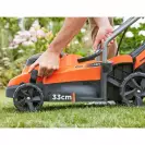 Акумулаторна косачка BLACK&DECKER BCMW33184L2-QW, 36V, 4.0Ah, Li-Ion, 330мм, 35л - small, 268291