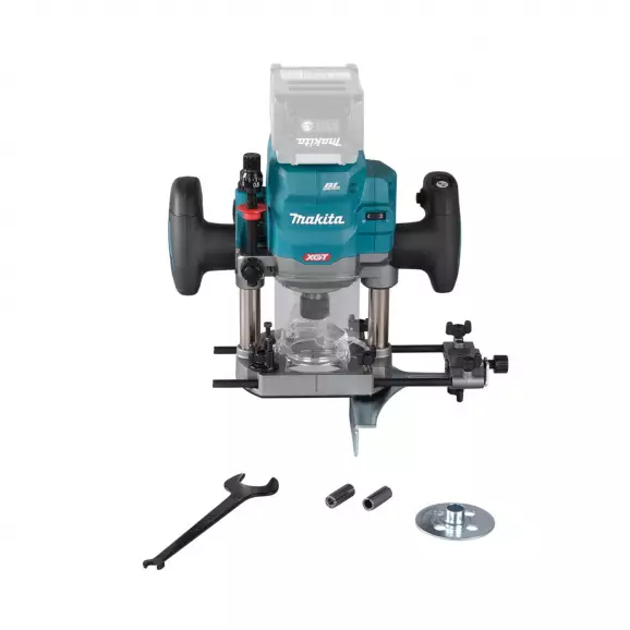 Акумулаторна оберфреза MAKITA RP001GZ, 40V, 2.0-8.0Ah 8000-25000об/мин, ф12мм, безчетков
