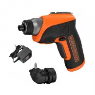 Акумулаторна отвертка BLACK&DECKER CS3652LC-QW, 3.6V, 1.5Ah, Li-Ion, 5.5Nm, 1/4