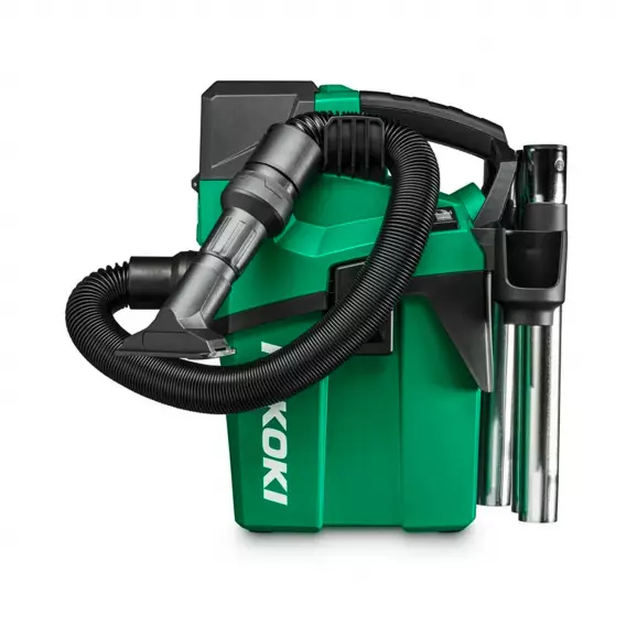 Акумулаторна прахосмукачка HITACHI/HIKOKI RP18DA-W4Z, 18V, Li-Ion, 1800л/мин, 5.1л