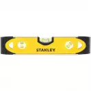 Алуминиев нивелир STANLEY 23см, с три либели и магнит - small, 272041