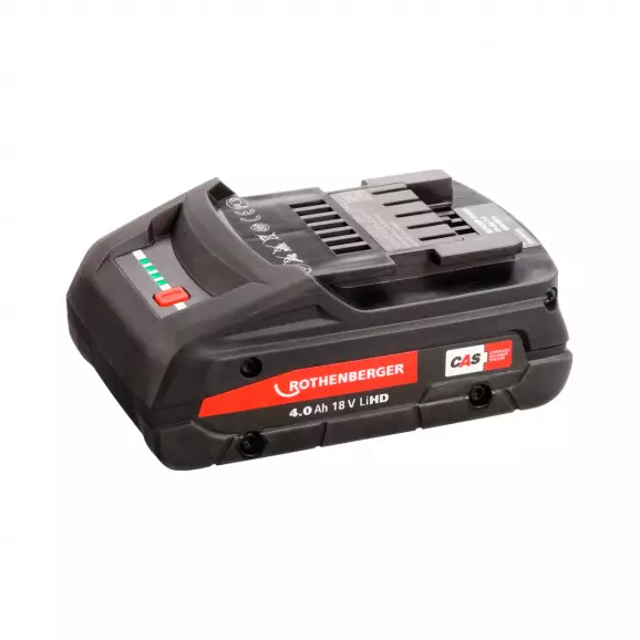 Батерия акумулаторна ROTHENBERGER RO BP18/4 Li-HD, 18V, 4.0Ah, Li-Ion