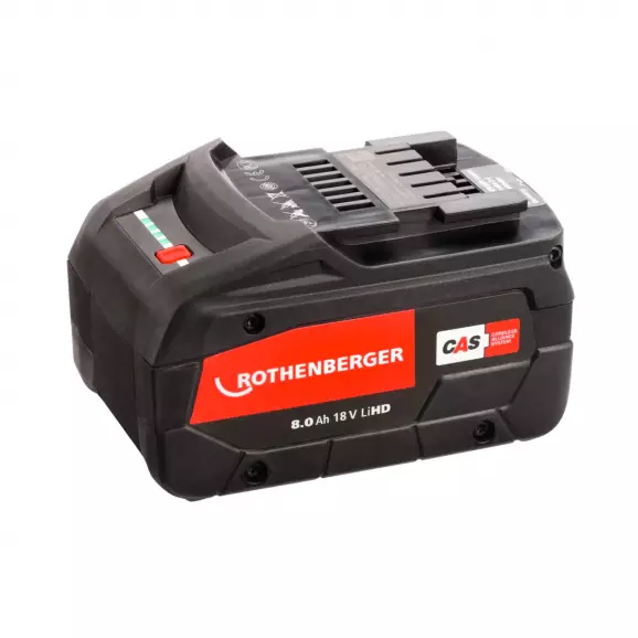 Батерия акумулаторна ROTHENBERGER RO BP18/8 Li-HD, 18V, 8.0Ah, Li-Ion