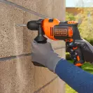 Бормашина ударна BLACK&DECKER BEH710-QS, 710W, 0-2800об/мин, 47600уд/мин - small, 268263