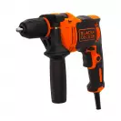 Бормашина ударна BLACK&DECKER BEH710-QS, 710W, 0-2800об/мин, 47600уд/мин - small