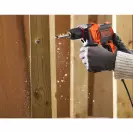 Бормашина ударна BLACK&DECKER BEH710-QS, 710W, 0-2800об/мин, 47600уд/мин - small, 268267