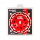 Диск диамантен RAIDER LL 180x22.2мм, за шлайфане на бетон, фаянс, тухла - small, 267247