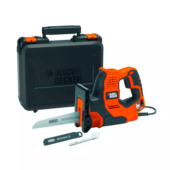 Електрически саблен трион BLACK&DECKER RS890K-QS, 500W, 23mm, 100mm, 0-2700об/мин
