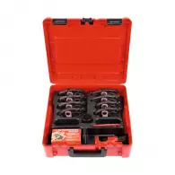 Глави за пресовъчни клещи ROTHENBERGER Compact MaxiPro 1/4”–1.1/8”, пресоващ контур B, комплект 8 бр.