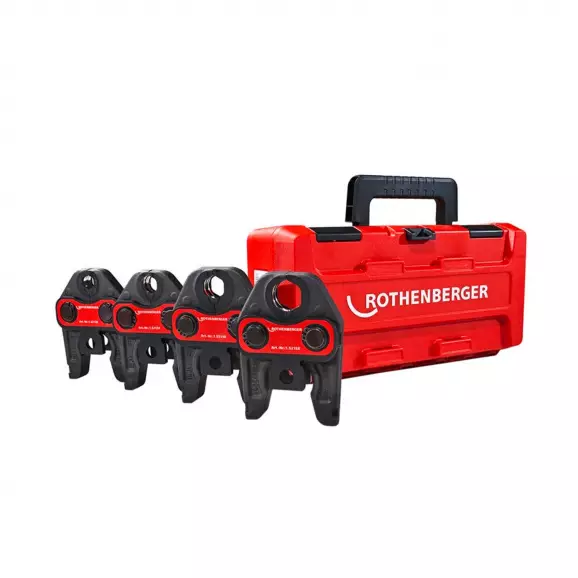 Глави за пресовъчни клещи ROTHENBERGER Compact U 16, 20, 25, 32мм, пресоващ контур U, комплект 4 бр.