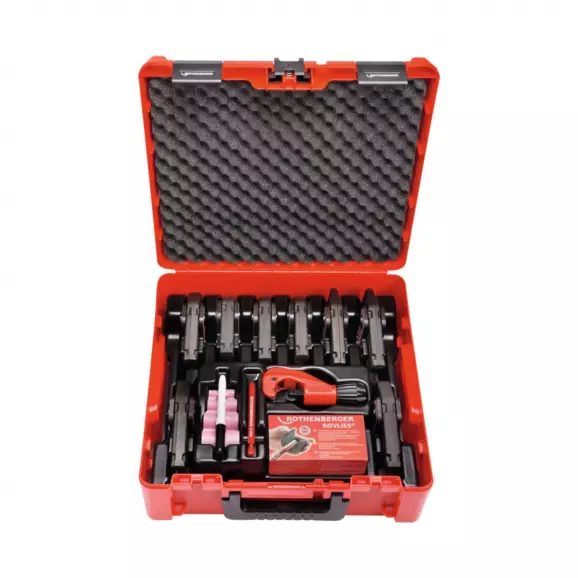 Глави за пресовъчни клещи ROTHENBERGER MaxiPro 1/4”–1 1/8”, пресоващ контур B, комплект 8 бр.