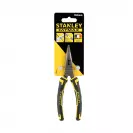 Жустерни клещи STANLEY 160мм, криви, CrV, полукръгли плоски челюсти, двукомпонентна дръжка - small, 271385
