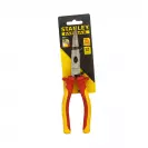 Жустерни клещи STANLEY 200мм 1000V, криви, CrV, полукръгли плоски, двукомпонентна дръжка - small, 271393