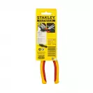 Жустерни клещи STANLEY 200мм 1000V, криви, CrV, полукръгли плоски, двукомпонентна дръжка - small, 271394
