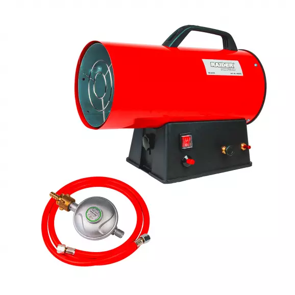 Калорифер газов RAIDER RD-GH10, 10kW, 300куб.м/час
