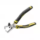 Клещи за заголване на кабели STANLEY 0.5-10кв.мм/160мм, регулиращ винт, CS, двукомпонентна дръжка - small, 271298