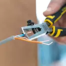 Клещи за заголване на кабели STANLEY 0.5-10кв.мм/160мм, регулиращ винт, CS, двукомпонентна дръжка - small, 271382
