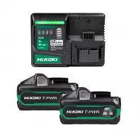 Комплект батерии и зарядно устройство HIKOKI BSL3640MVT + UC36YSL2, 36/18V, 4.0/8.0Ah, Li-Ion