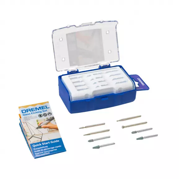 Комплект шлайфгрифери DREMEL 682 8части, за гравиране на стъкло