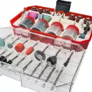 Комплект шлайфгрифери RAIDER 227части, комплект - small, 266060