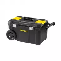 Куфар за инструменти на колела STANLEY Essential Tool Chest, 670x405x345мм, полипропилен, черен