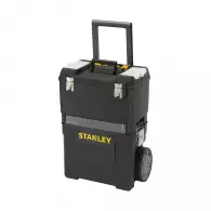 Куфар за инструменти на колела STANLEY Mobile Work Centre, 473x295x619мм, полипропилен, черен