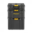 Куфар за инструменти на колела STANLEY Modular Rolling Tool Box, 550x400x740мм, полипропилен, черен - small, 271296
