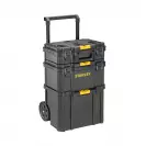 Куфар за инструменти на колела STANLEY Modular Rolling Tool Box, 550x400x740мм, полипропилен, черен - small