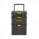 Куфар за инструменти на колела STANLEY Modular Rolling Tool Box, 550x400x740мм, полипропилен, черен - small, 271400