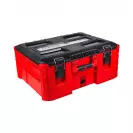 Куфар за инструменти RAIDER RDP-MSS2 556x424x251мм, пластмаса, черен/червен - small, 266021