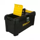 Куфар за инструменти STANLEY Essential Tool Box, с една тава, полипропилен, черен, 406x195x205мм - small, 267759