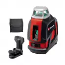 Линеен лазерен нивелир EINHELL TE-LL 360 G, 2 лазерни линии, точност 5mm/10m, автоматично - small