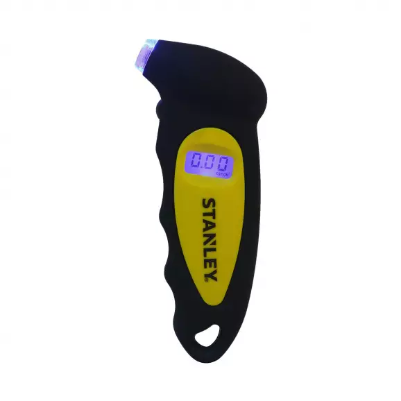 Манометър за автомобилни гуми STANLEY 0.2-10.3bar, точност до 0.01