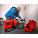 Машина за почистване на тръби и канали ROTHENBERGER R600 VarioClean Set, 18V, 8.0Ah, Li-Ion, 20-150мм - small, 266541